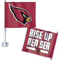 Officially Licensed NFL Arizona Cardinals Double-Sided Car Flag