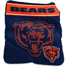 Officially Licensed NFL Bears 60'' x 80'' XL Plush Throw Blanket