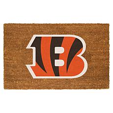 Officially Licensed NFL Colored Logo Door Mat - Bengals
