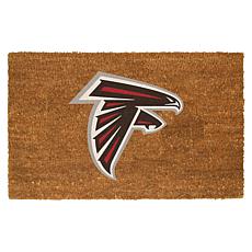 Officially Licensed NFL Colored Logo Door Mat - Falcons