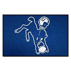 Officially Licensed NFL Indianapolis Colts Vintage Logo Football Rug