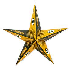 Officially Licensed NFL Licensed Paper Star Lantern-Green Bay Packers