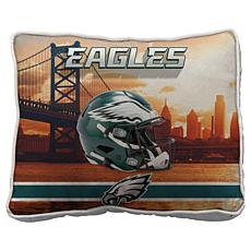 Officially Licensed NFL Loco Fan Canvas Pillow by Pegasus Sports