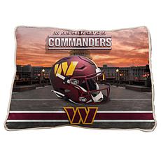 Officially Licensed NFL Loco Fan Canvas Pillow by Pegasus Sports
