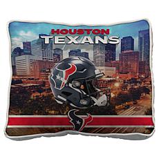 Officially Licensed NFL Loco Fan Canvas Pillow by Pegasus Sports