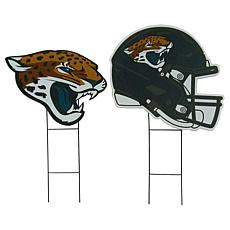 Officially Licensed NFL Logo & Helmet 2pk Yard Signs by Pegasus Sports