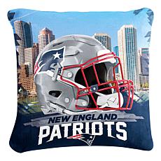 Officially Licensed NFL Logo Brands City Sketch 16" x 16" Pillow