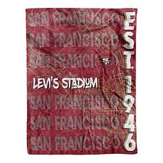 Officially Licensed NFL Logo Brands Home Team Throw