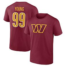 Officially Licensed NFL Men's Chase Young Burgundy Shirt - Commanders 