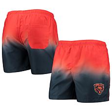 Chicago Bears FOCO Dip-Dye Crop Pullover Hoodie & Shorts Set