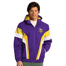 Officially Licensed NFL Men's Zip Hooded Jacket