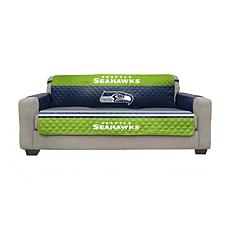 Officially Licensed NFL Sofa Cover - Seattle Seahawks