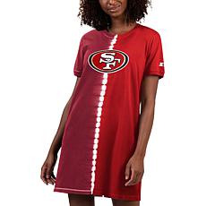 Officially Licensed NFL Starter Tie-Dye Cotton Dress