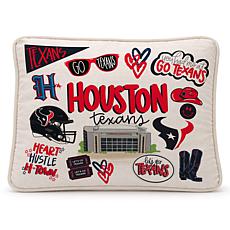 Officially Licensed NFL Team 19" x 15" Canvas Pillow