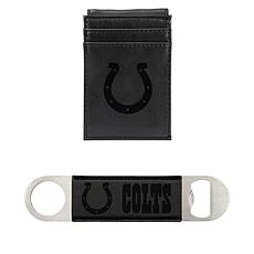 Officially Licensed NFL Wallet and Bar Blade Gift Set