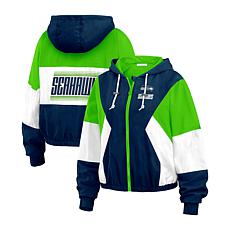 Officially Licensed NFL Wear Color Block Windbreaker Jacket
