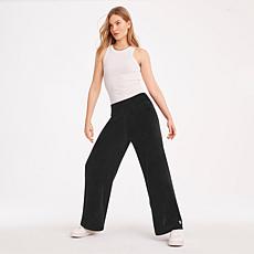 Officially Licensed NFL Women's Demi Velour Knit Pant by DKNY Sport