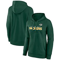 Officially Licensed NFL Women's Iconic Cotton Fleece Hoodie, Packers