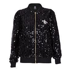Officially Licensed NFL Women's Sequin Jacket from Fabgating by Cucé