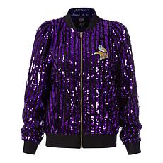 Officially Licensed NFL Women's Sequin Jacket from Fabgating by Cucé