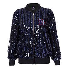Officially Licensed NFL Women's Sequin Jacket from Fabgating by Cucé