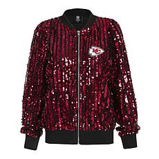Officially Licensed NFL Women's Sequin Jacket from Fabgating by Cucé
