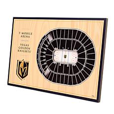 Officially-Licensed NHL 3D StadiumViews Display - Vegas Golden Knig...