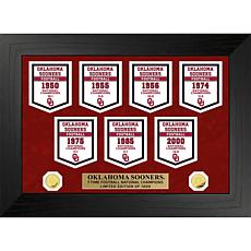 Officially Licensed Ntl Champions Deluxe Banner Collection - Sooners