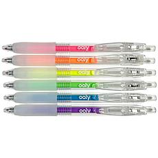 OOLY: Jelly Gloss Deco Gel Pens - 6ct Color Set, Neon