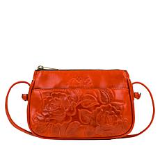 Patricia Nash Bacoli Leather Crossbody Bag