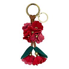 Patricia Nash Hydrangea Leather Bag Charm