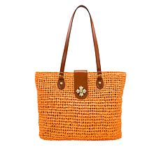 Patricia Nash Manarola Raffia Tote