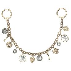 Patricia Nash Multi-Charm 12" Handbag Jewelry 