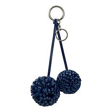 Patricia Nash Pom Pom Key Fob