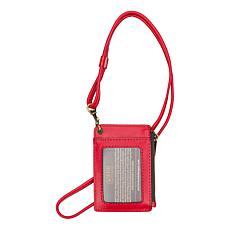 Patricia Nash Viera Leather Card Case Lanyard