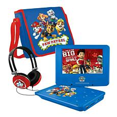 Paw Patrol 7in. Portable DVD Player w/Headphones and Bag - Blue