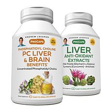 PC Liver & Brain Benefits and Liver Anti-Oxidant Extracts - 360 + 180