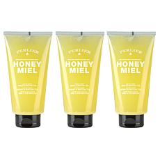 Perlier Honey and Matcha Bath and Shower Cream 3-pack