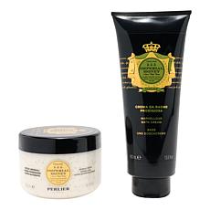 Perlier Imperial Honey Bonus-size Bath and Body 2-piece Set