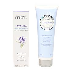 Perlier Lavender & White Musk 2-piece Kit