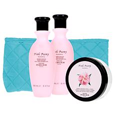 Perlier Pink Peony Mother's Day 3-piece Kit