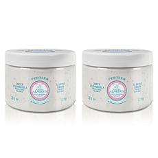 Perlier White Almond Body Cream Duo with Pearls of Youth