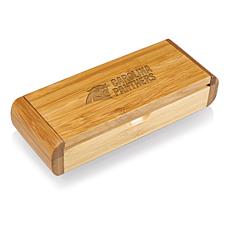 Picnic Time Élan-Bamboo Corkscrew - Carolina Panthers