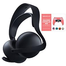 Playstation 5 Pulse Elite Headphones w/ DualSense Skins Voucher-Black