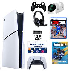 PlayStation PS5 Slim Chaos with NBA 2K26, Accessories Kit & Voucher