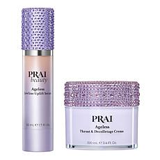 PRAI Beauty Ageless Jawline Uplift Serum & Throat & Decolletage Creme