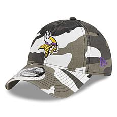 New Era Minnesota Vikings Camo 9Forty A Frame Trucker Snapback Hat