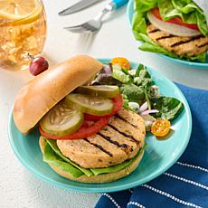 Pureland 4 oz. Original Atlantic Salmon Burger 12-pack - 6/8 Delivery 