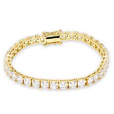 Radiance by Absolute™ 4mm Princess Cut Magnetic Tennis Bracelet