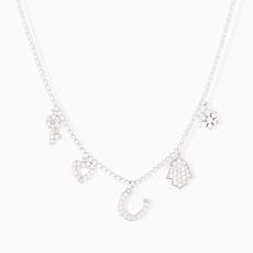 Radiance by Absolute™ 7.09ct CZ Marysol Patton 5-Charm Necklace